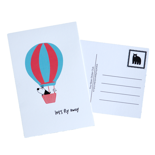 Let's Fly Away Postcards