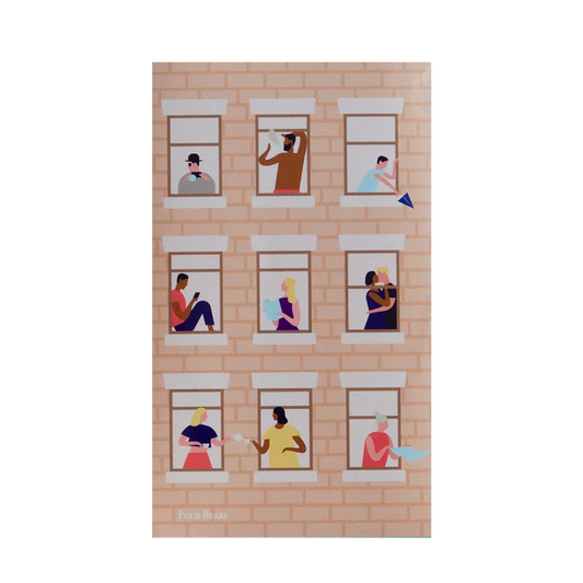 Friendly Neighbours - Four Bears Sticker Club
