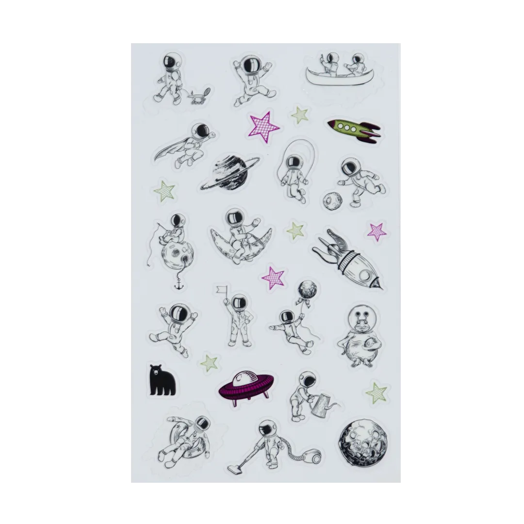 Astronaut Style - Four Bears Sticker Club