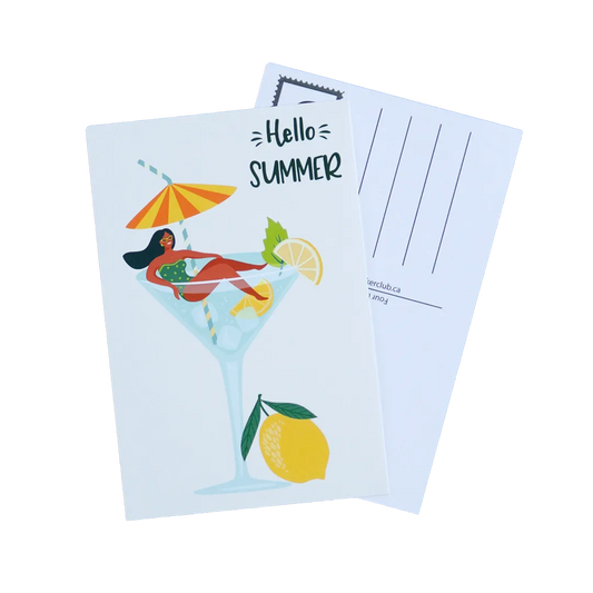 Summer Martini Postcards
