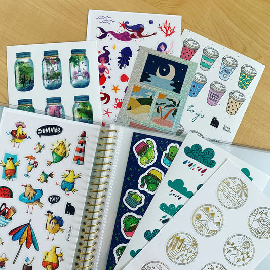 Big Kids Favourites - Four Bears Sticker Club
