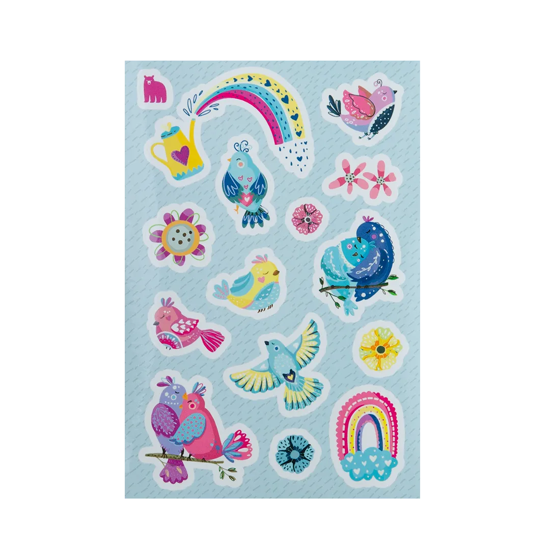 Love Birds - Four Bears Sticker Club