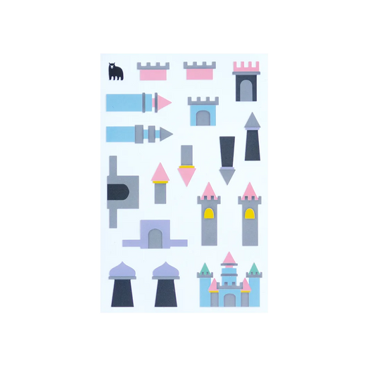 Make Your Own Castle - Four Bears Sticker Club