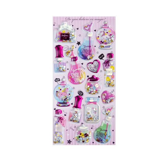 Perfume Shakers - Four Bears Sticker Club
