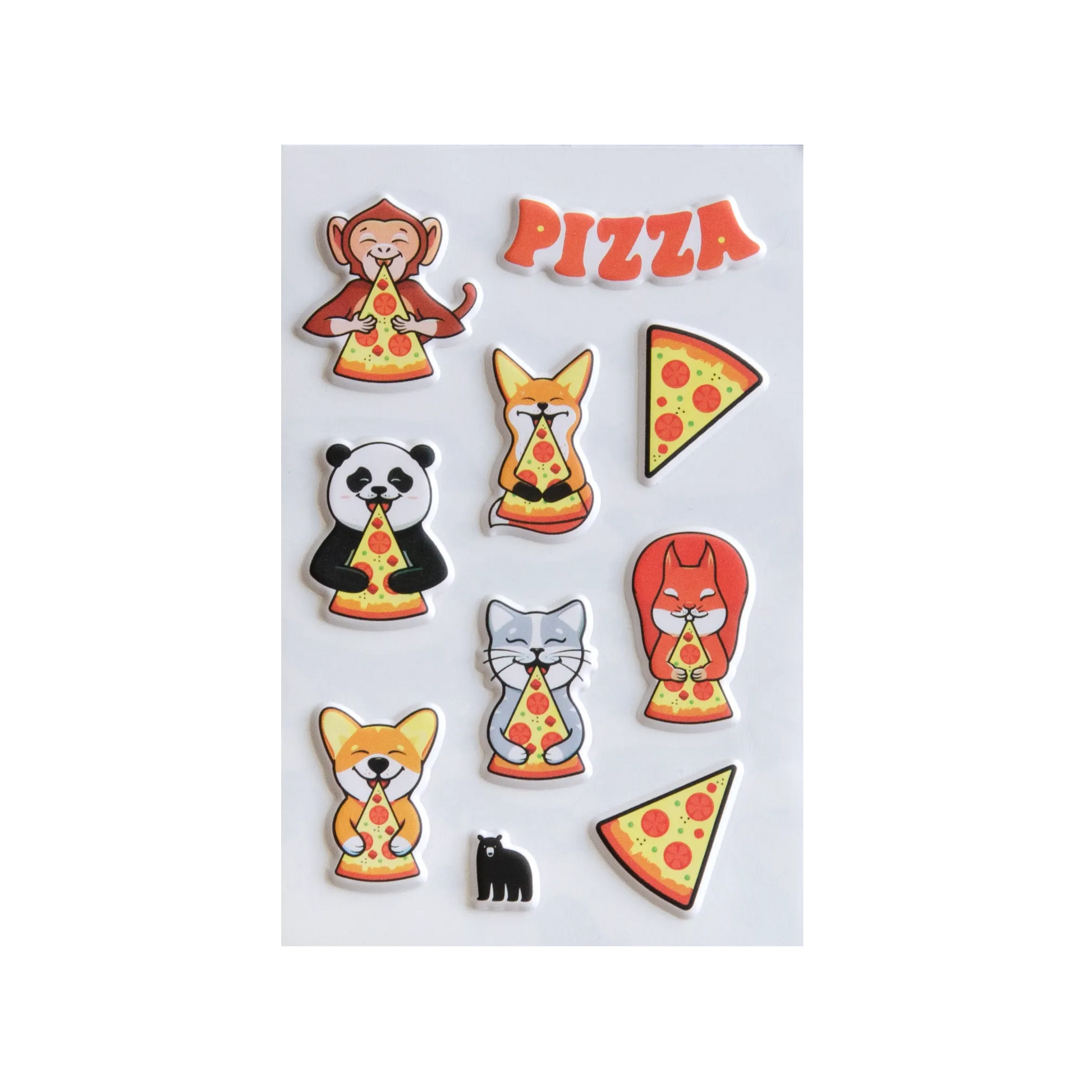 Slice To Meet You - Four Bears Sticker Club