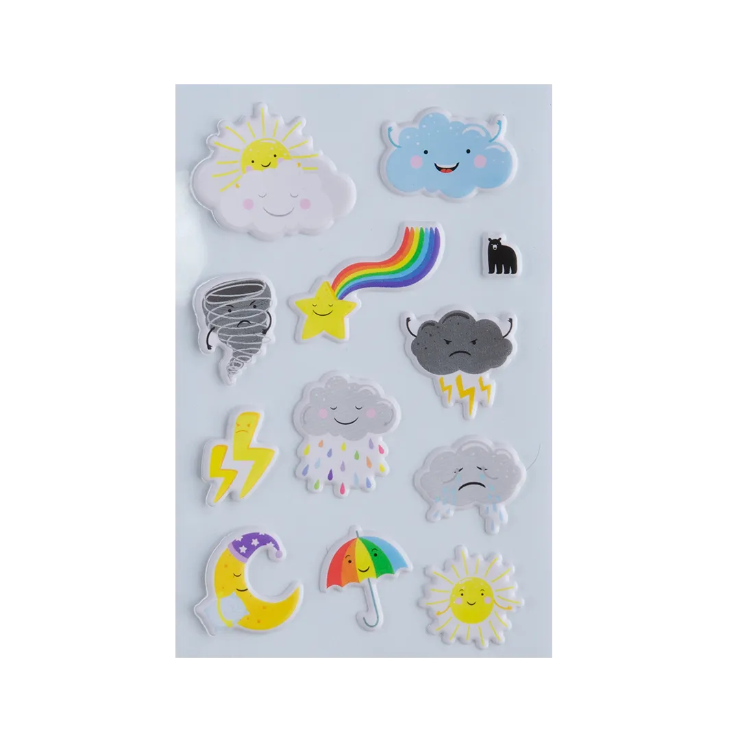 Puffy Weather - Four Bears Sticker Club