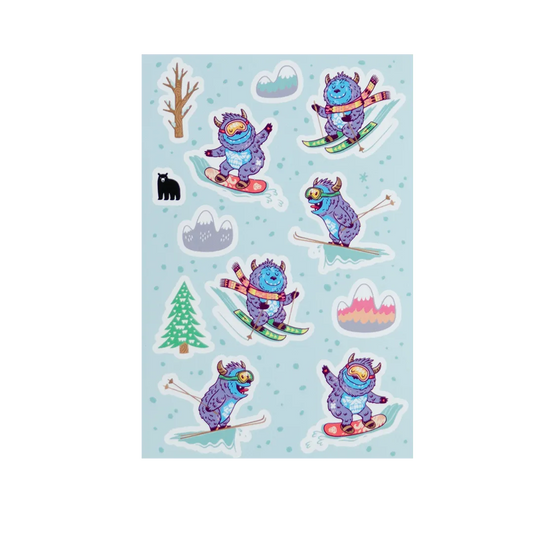 Ski Slope Yeti