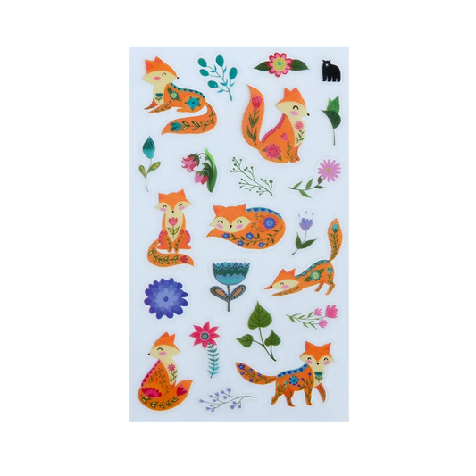 Stitched Foxes