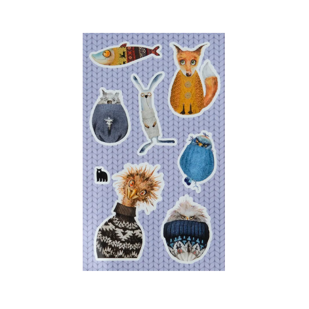 Warm in the Woods - Four Bears Sticker Club