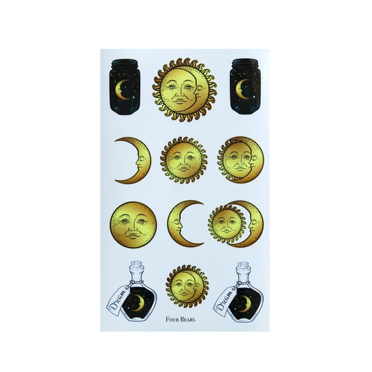 Sweet Dreams Sun & Moon - Four Bears Sticker Club