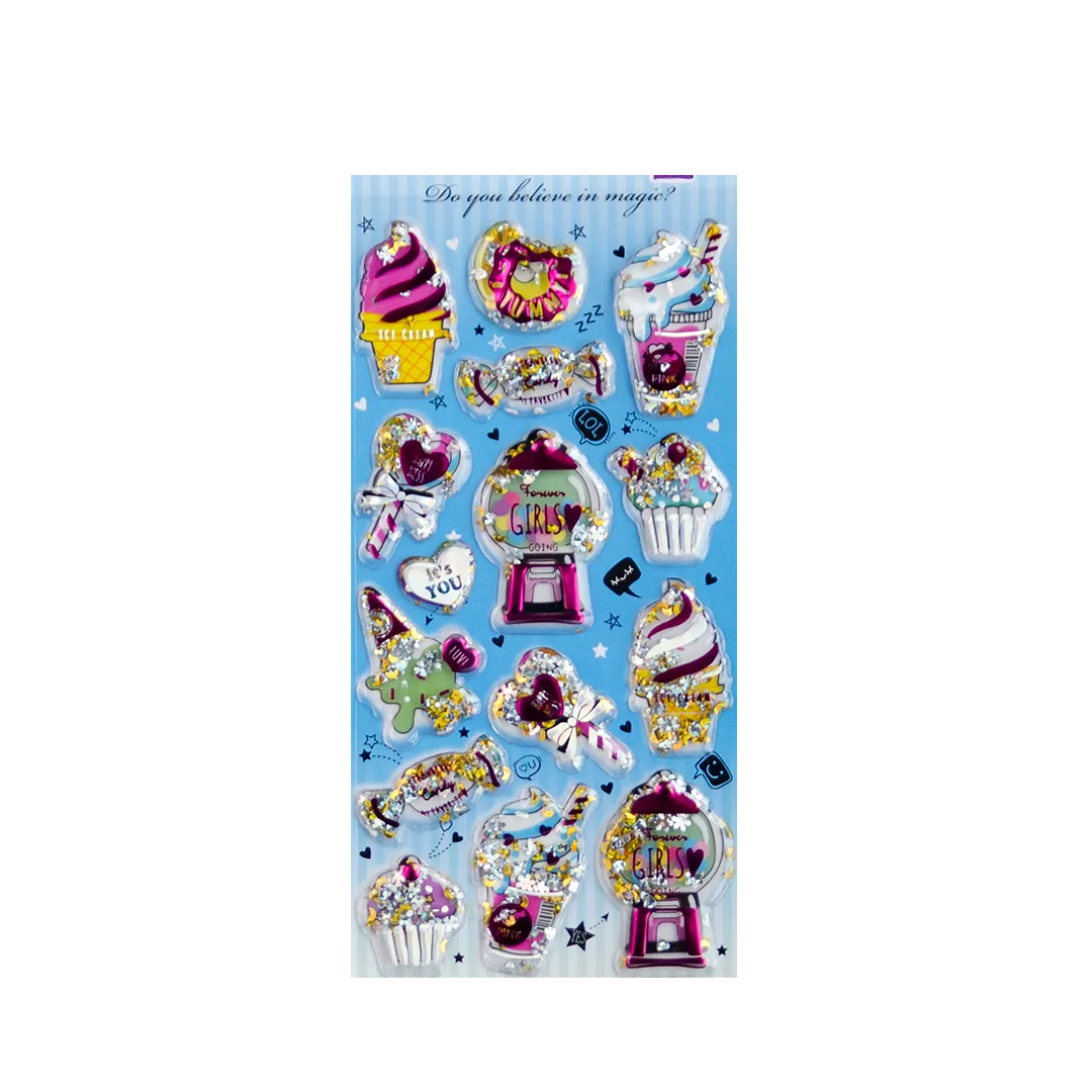 Shaker Candy - Four Bears Sticker Club