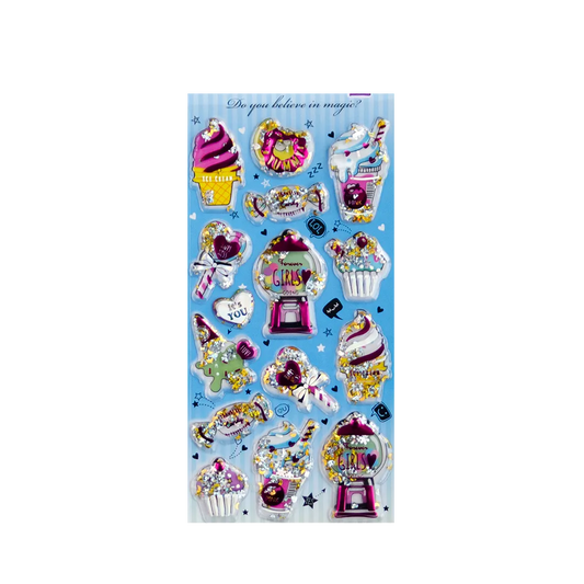 Shaker Candy - Four Bears Sticker Club