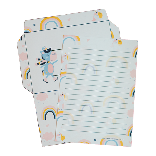 Winter Unicorn Stationery