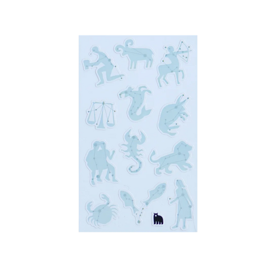 Signs of the Zodiac - Four Bears Sticker Club